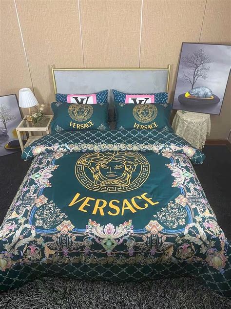 replica versace blanket|Versace blanket set.